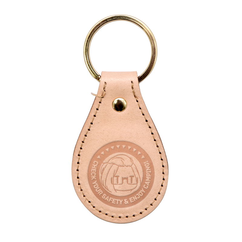 Yurucamp -  Kagamihara Sakura Leather Key Chain image 1