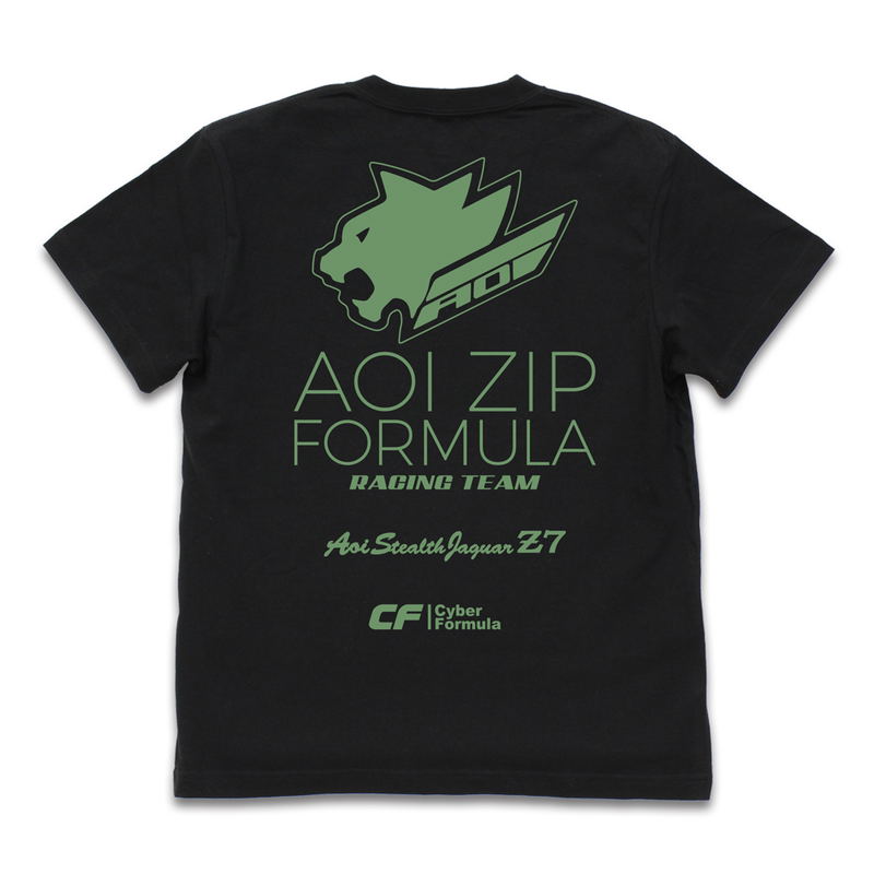 Future GPX Cyber ​​Formula - Aoi ZIP Formula T-shirt Black (L Size) image 2