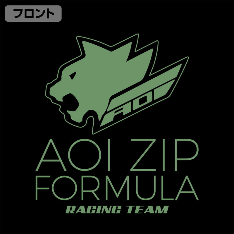 Future GPX Cyber ​​Formula - Aoi ZIP Formula T-shirt Black (L Size) image 3