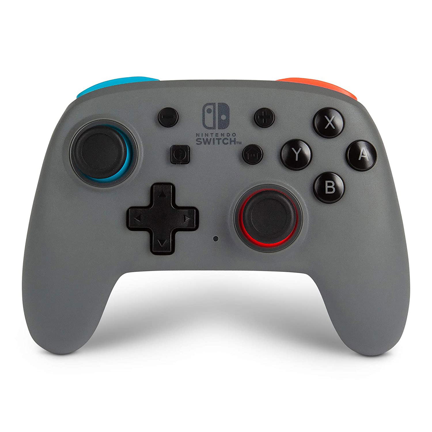 PowerA Nano Enhanced Wireless Controller for Nintendo Switch (Grey/Neon) for Nintendo Switch