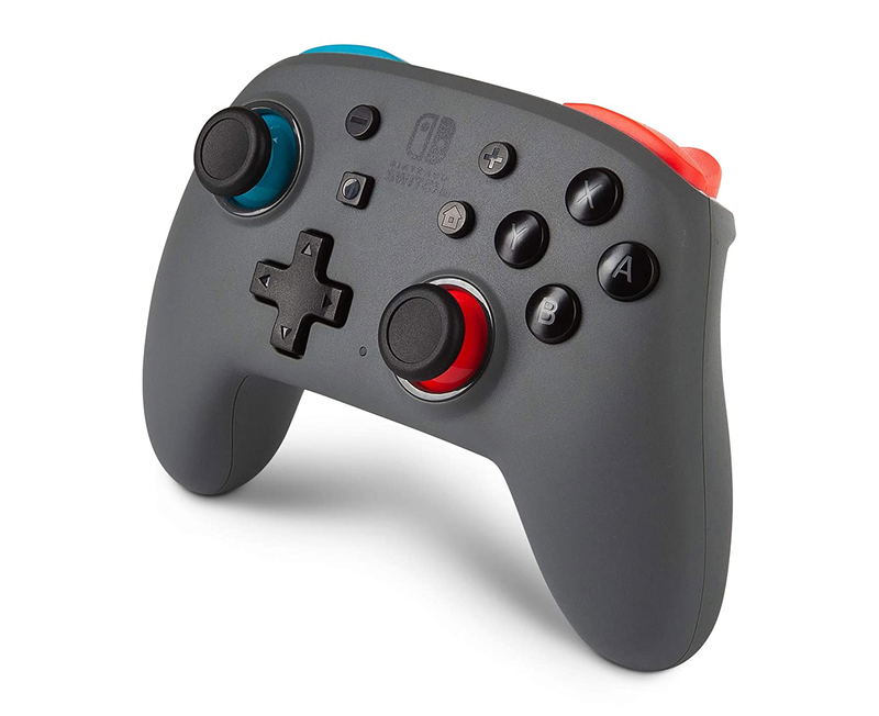 PowerA Nano Enhanced Wireless Controller for Nintendo Switch (Grey/Neon) image 3