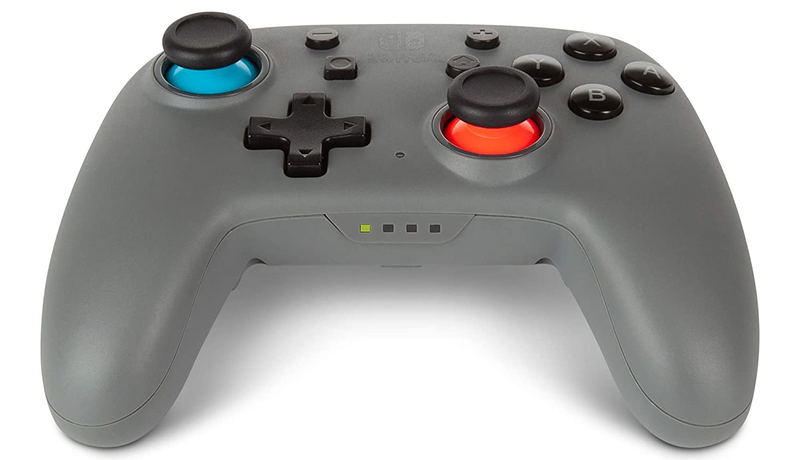 PowerA Nano Enhanced Wireless Controller for Nintendo Switch (Grey/Neon) image 4