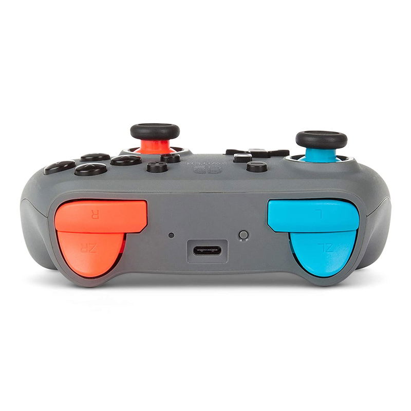 PowerA Nano Enhanced Wireless Controller for Nintendo Switch (Grey/Neon) image 5