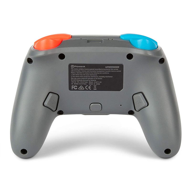 PowerA Nano Enhanced Wireless Controller for Nintendo Switch (Grey/Neon) image 6