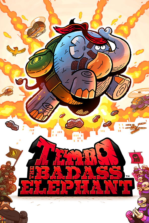 Tembo The Badass Elephant <span class="ext" style="background-color: #2a475e; color: #FFFFFF;">STEAM</span> <span class="ext ext_digital">digital</span> image 1