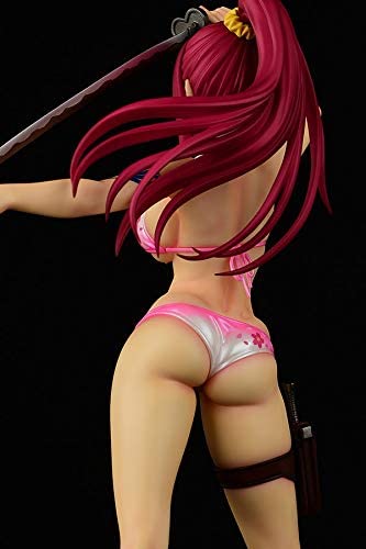 Fairy Tail 1/6 Scale Pre-Painted Figure: Erza Scarlet Swimsuit Gravure_Style Ver. Sakura (Re-run) image 12
