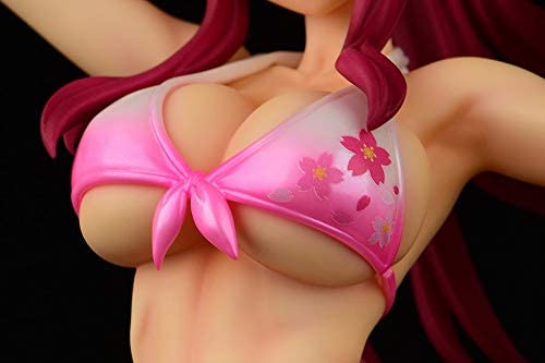 Fairy Tail 1/6 Scale Pre-Painted Figure: Erza Scarlet Swimsuit Gravure_Style Ver. Sakura (Re-run) image 6
