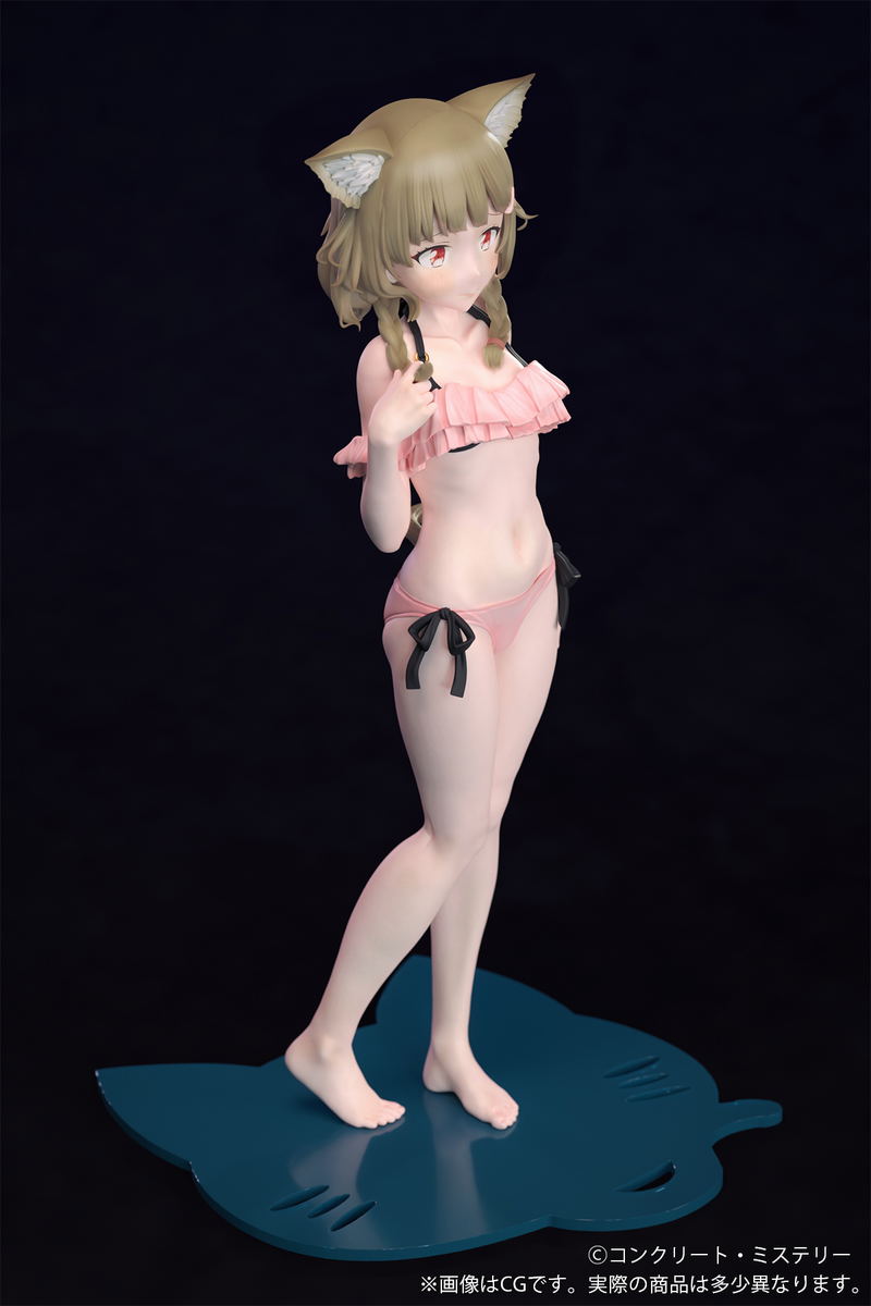 Kemomimi Gakuen Illustrated by Concrete Mystery 1/7 Scale Pre-Painted Figure: Concrete-san image 10