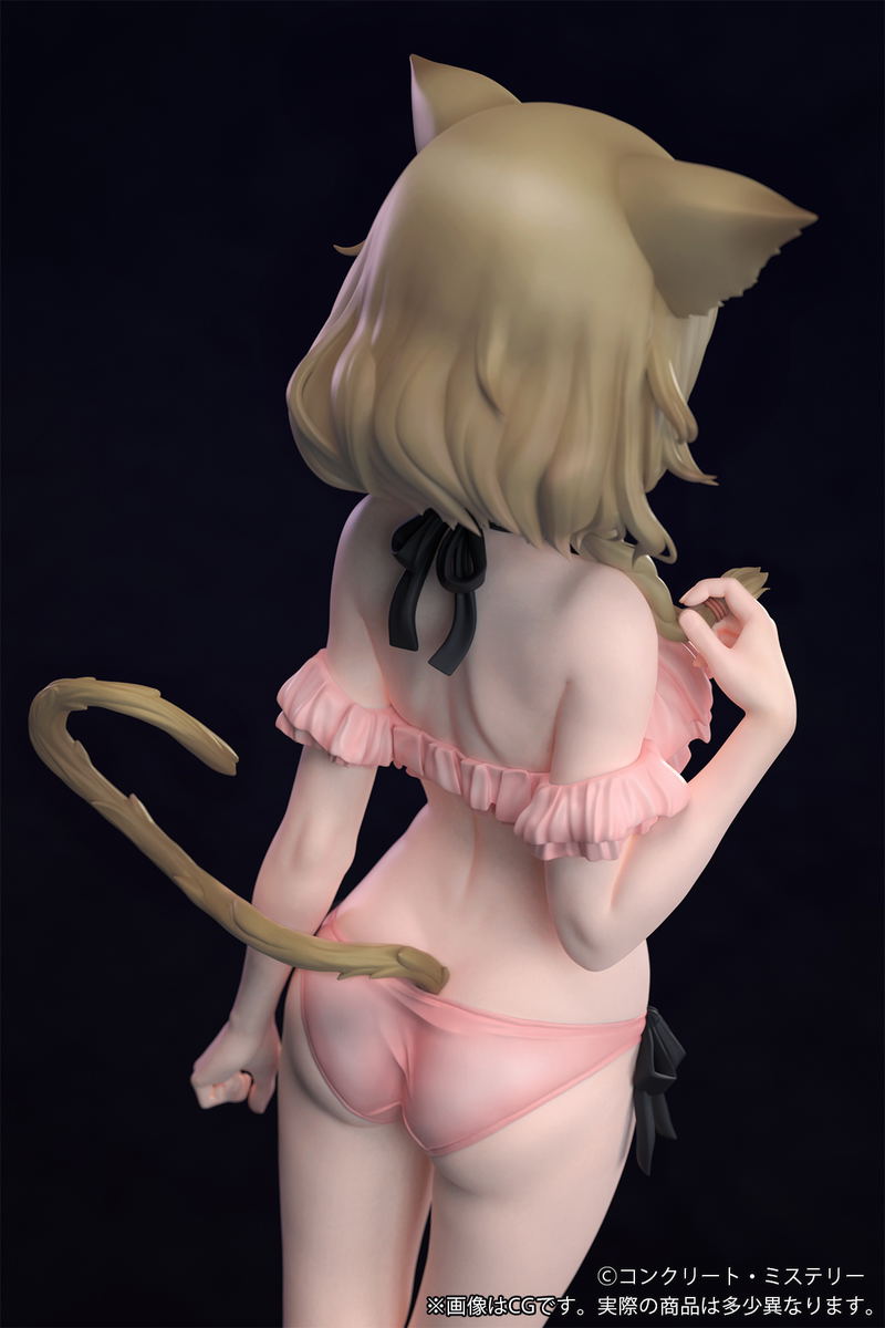 Kemomimi Gakuen Illustrated by Concrete Mystery 1/7 Scale Pre-Painted Figure: Concrete-san image 11