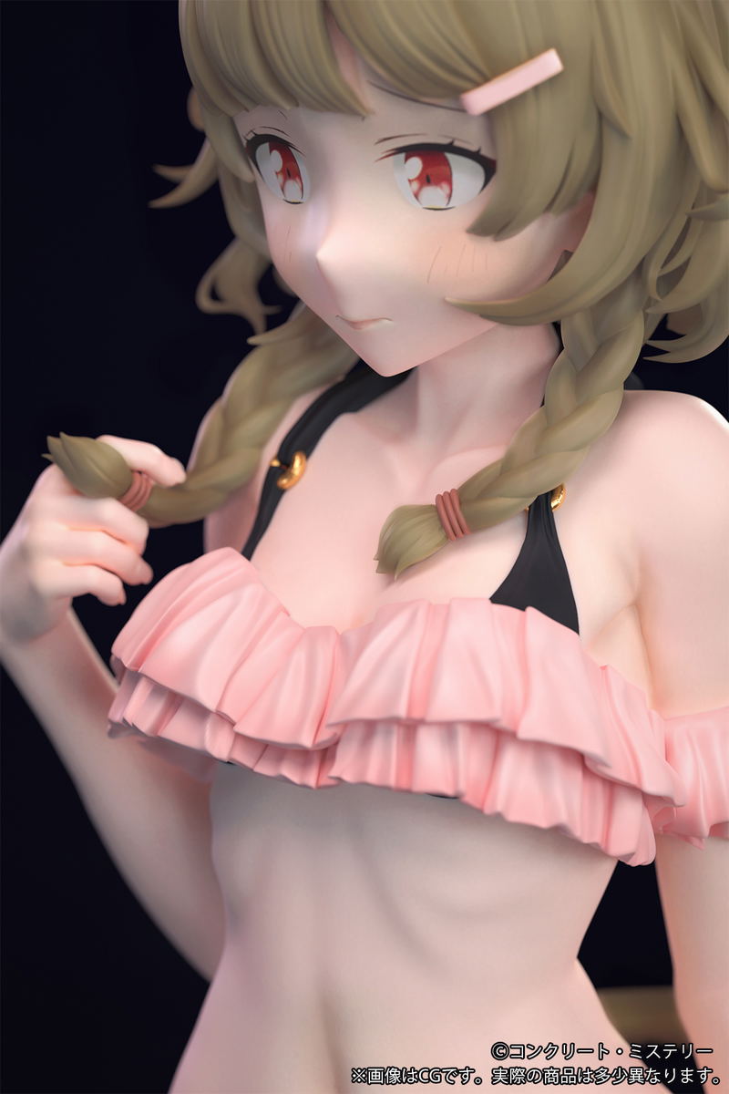 Kemomimi Gakuen Illustrated by Concrete Mystery 1/7 Scale Pre-Painted Figure: Concrete-san image 13