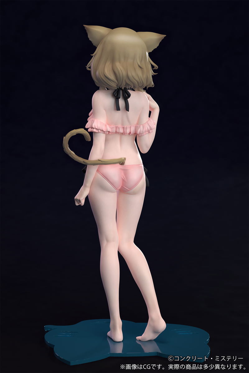 Kemomimi Gakuen Illustrated by Concrete Mystery 1/7 Scale Pre-Painted Figure: Concrete-san image 4