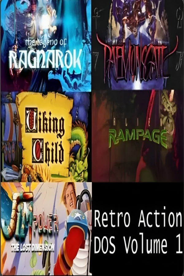 Retro Action DOS Volume 1 STEAM digital — Import Game Deal