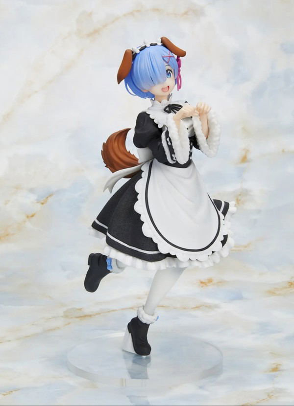 Re:Zero - Starting Life in Another World Pre-Painted Precious Figure: Rem Memory Snow Puppy Ver. image 1