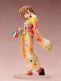 A Certain Scientific Railgun T 1/7 Scale Pre-Painted Figure: Mikoto Misaka Furisode Ver. thumbnail 2