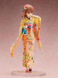 A Certain Scientific Railgun T 1/7 Scale Pre-Painted Figure: Mikoto Misaka Furisode Ver. thumbnail 6