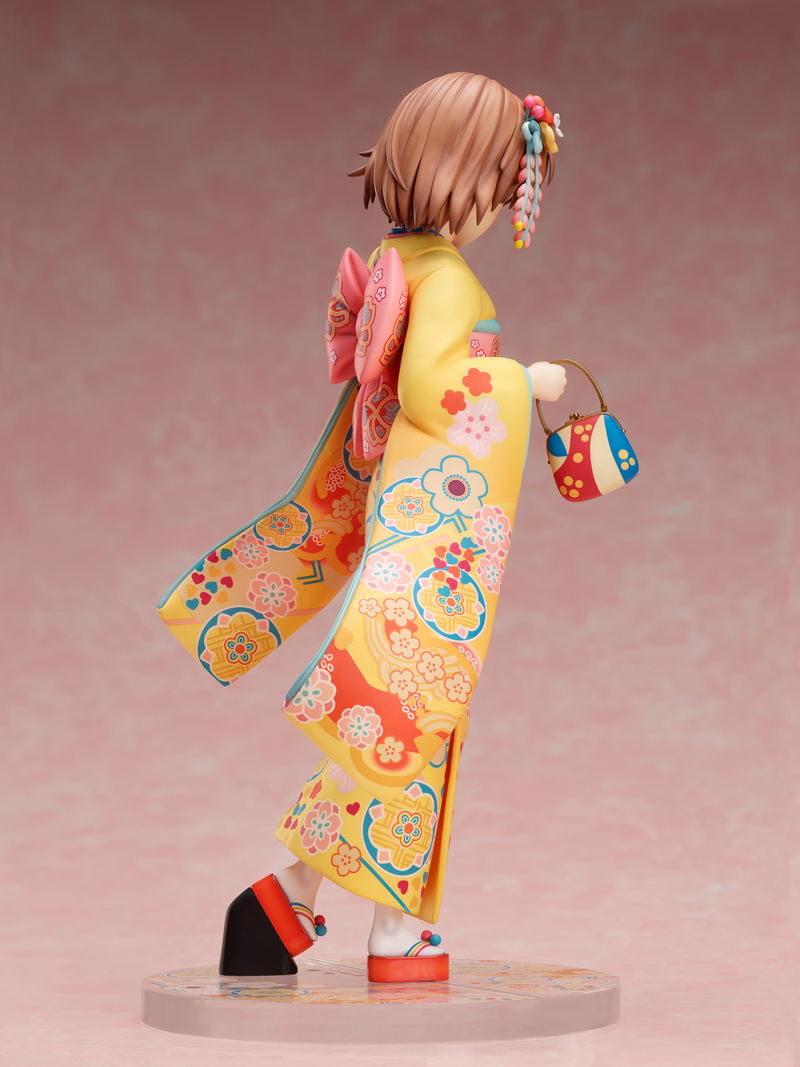 A Certain Scientific Railgun T 1/7 Scale Pre-Painted Figure: Mikoto Misaka Furisode Ver. image 7