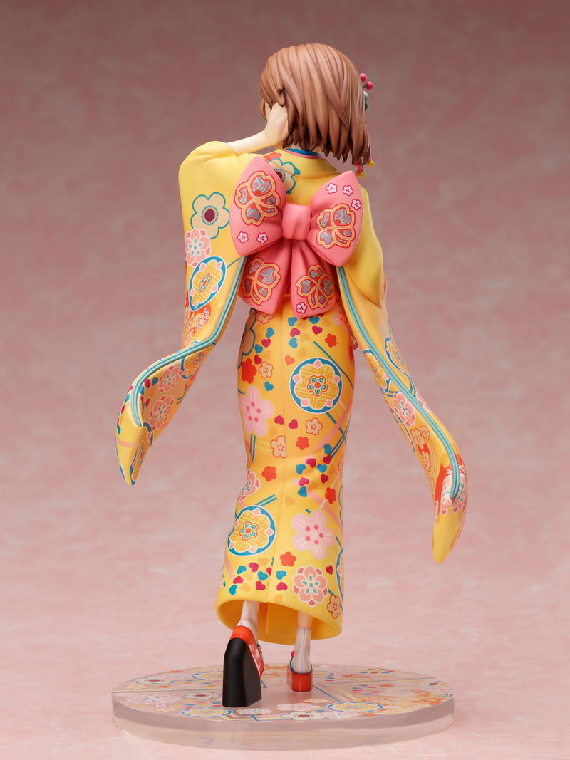 A Certain Scientific Railgun T 1/7 Scale Pre-Painted Figure: Mikoto Misaka Furisode Ver. image 8