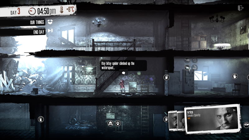 This War of Mine (Complete Edition) <span class="ext" style="background-color: #2a475e; color: #FFFFFF;">STEAM</span> <span class="ext ext_digital">digital</span> image 7