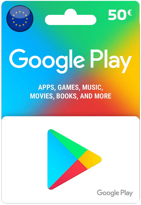 Gift Card Google Play Store 50Eur