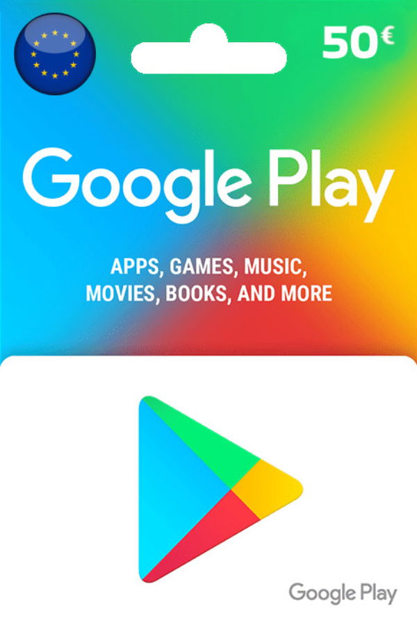 Google Play EUR 50 Gift Card | EU Account <span class="ext ext_digital">digital</span> image 1