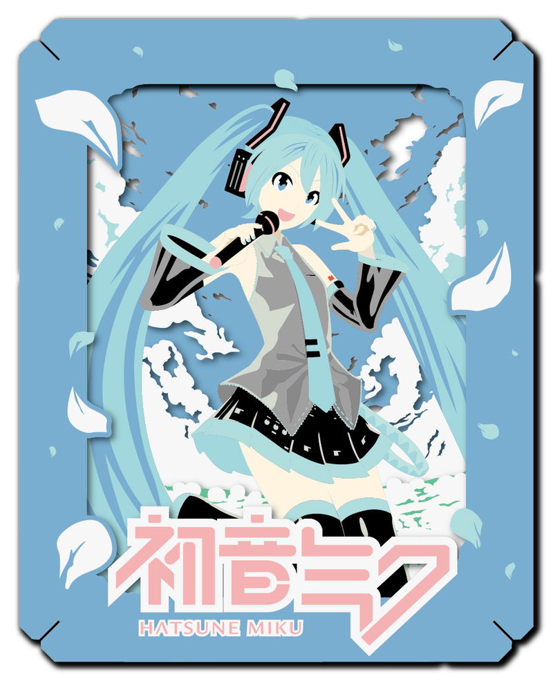 Hatsune Miku Paper Theater PT-223 Hatsune Miku image 1