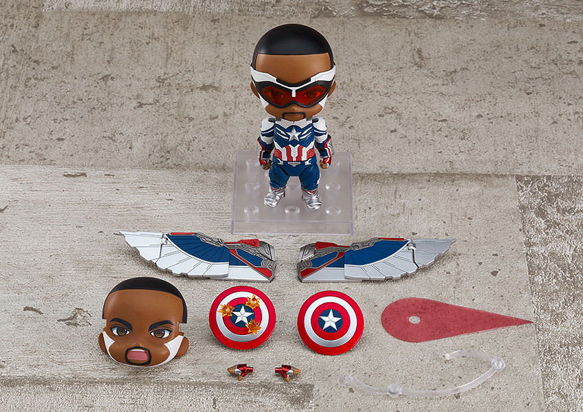 Nendoroid No. 1618-DX The Falcon and The Winter Soldier: Captain