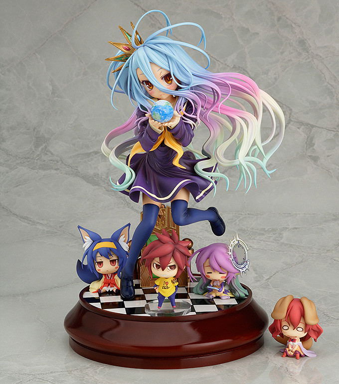 No Game No Life 1/7 Scale Pre-Painted Figure: Shiro (Re-run) image 2