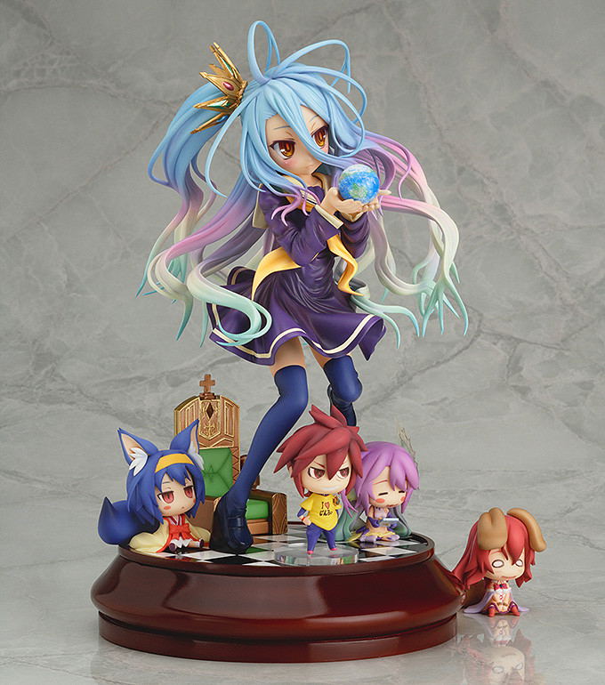No Game No Life 1/7 Scale Pre-Painted Figure: Shiro (Re-run) image 3