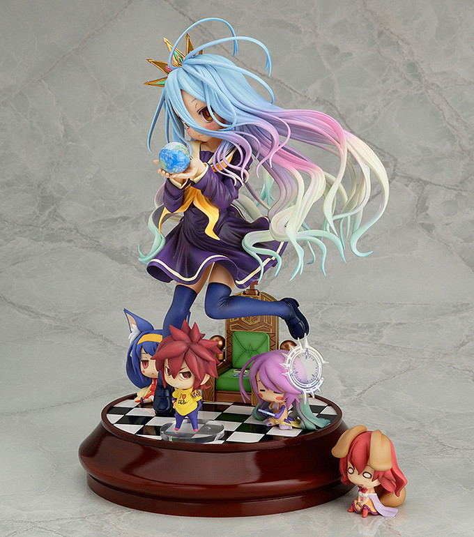 No Game No Life 1/7 Scale Pre-Painted Figure: Shiro (Re-run) image 4