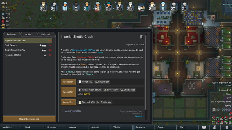 RimWorld: Royalty (DLC) <span class="ext" style="background-color: #B0000F; color: #FFFFFF;">DLC</span> <span class="ext" style="background-color: #2a475e; color: #FFFFFF;">STEAM</span> <span class="ext ext_digital">digital</span> image 7