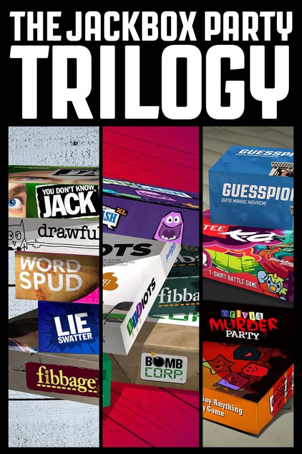 The Jackbox Party Trilogy STEAM digital — Import Game Deal