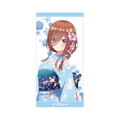The Quintessential Quintuplets Season 2 Original Illustration Cherry Blossom Kimono Ver. Bath Towel - Miku thumbnail 1