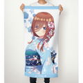 The Quintessential Quintuplets Season 2 Original Illustration Cherry Blossom Kimono Ver. Bath Towel - Miku thumbnail 2