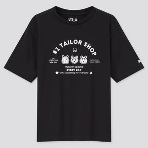 UT Animal Crossing - #1 Tailor Shop Women's T-shirt Black (XL Size)_