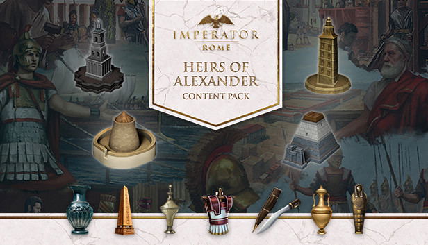 Imperator: Rome - Heirs of Alexander Content Pack (DLC) DLC STEAM digital — Import Game Deal