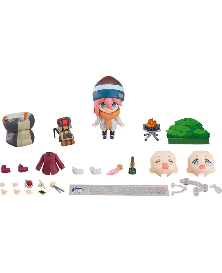 Nendoroid No. 1623-DX Yuru Camp: Nadeshiko Kagamihara: Solo Camp Ver. DX Edition image 1