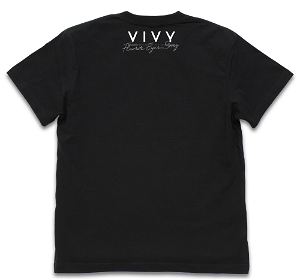 Vivy -Fluorite Eye's Song- AI Phosphorescent T-shirt Black (XL Size)