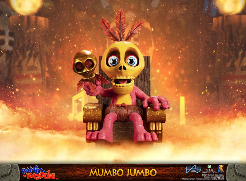 Banjo-Kazooie Resin Painted Statue: Mumbo Jumbo [Standard Edition] image 28