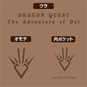Dragon Quest Dai's Adventure - Dragon Crest Synthetic Leather Card Case