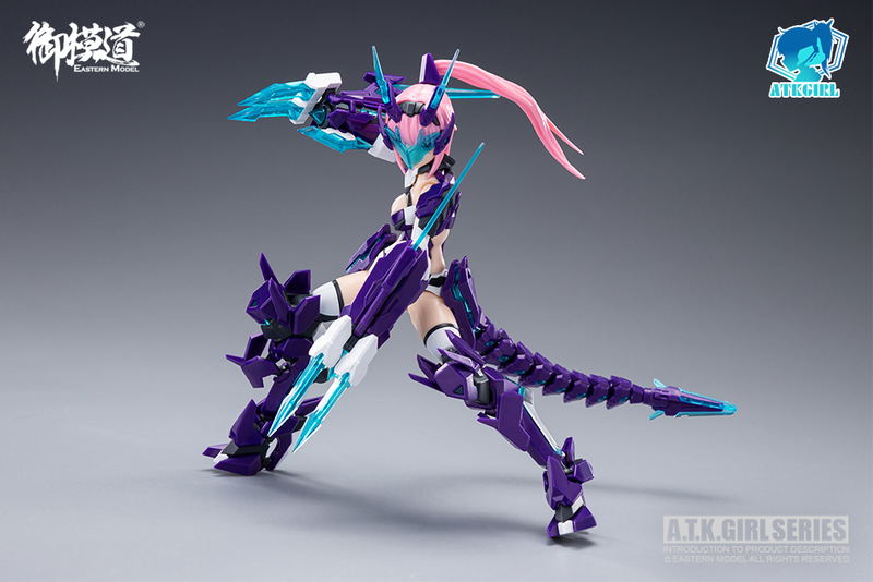 A.T.K.Girl 1/12 Scale Plastic Model Kit: Azure Dragon image 4
