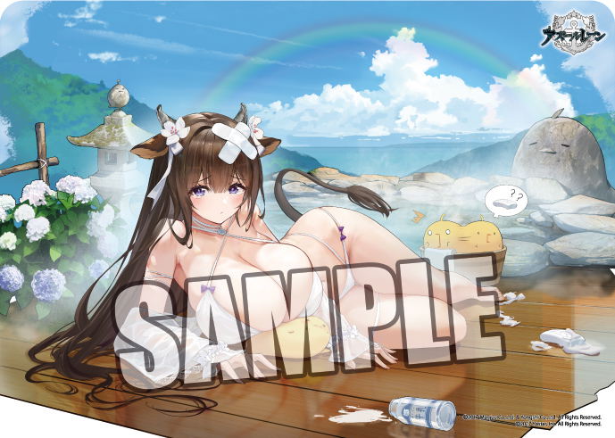 Character Rubber Mat Azur Lane -  Kashino After Bath Ver. image 1