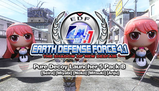 Earth Defense Force 4.1: The Shadow of New Despair - Pure Decoy Launcher 5 Pack B (DLC) DLC STEAM digital — Import Game Deal