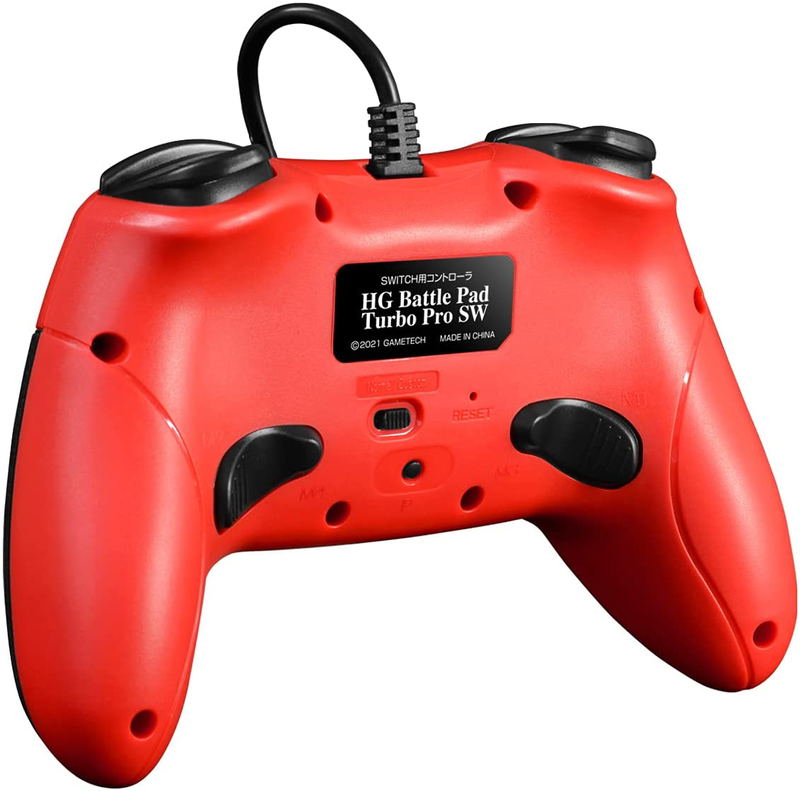 HG Battle Pad Turbo Pro SW for Nintendo Switch (Red) image 3