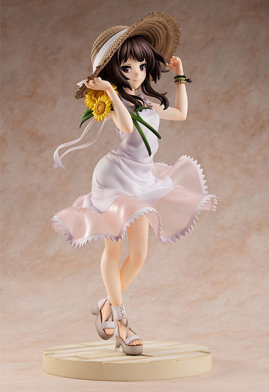 KD Colle KonoSuba God's Blessing on this Wonderful World! Legend of Crimson 1/7 Scale Pre-Painted Figure: Megumin Sunflower One-Piece Dress Ver. image 2
