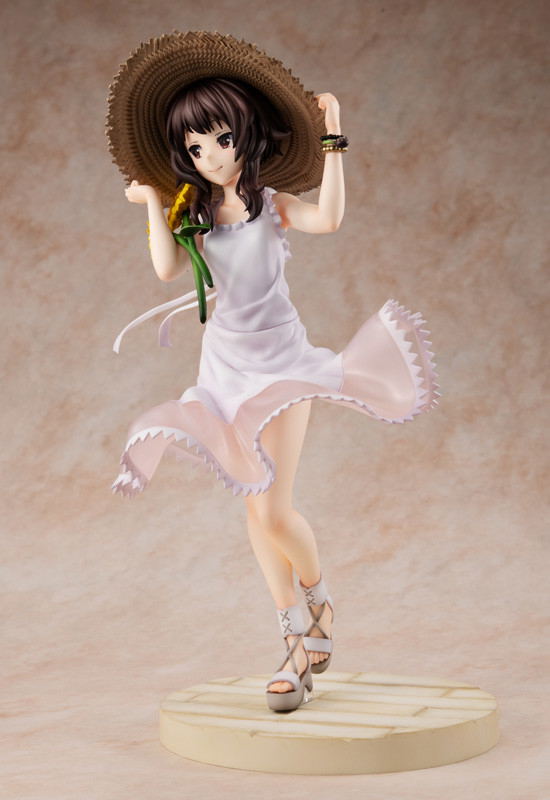 KD Colle KonoSuba God's Blessing on this Wonderful World! Legend of Crimson 1/7 Scale Pre-Painted Figure: Megumin Sunflower One-Piece Dress Ver. image 4