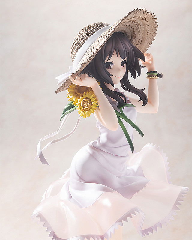 KD Colle KonoSuba God's Blessing on this Wonderful World! Legend of Crimson 1/7 Scale Pre-Painted Figure: Megumin Sunflower One-Piece Dress Ver. image 7