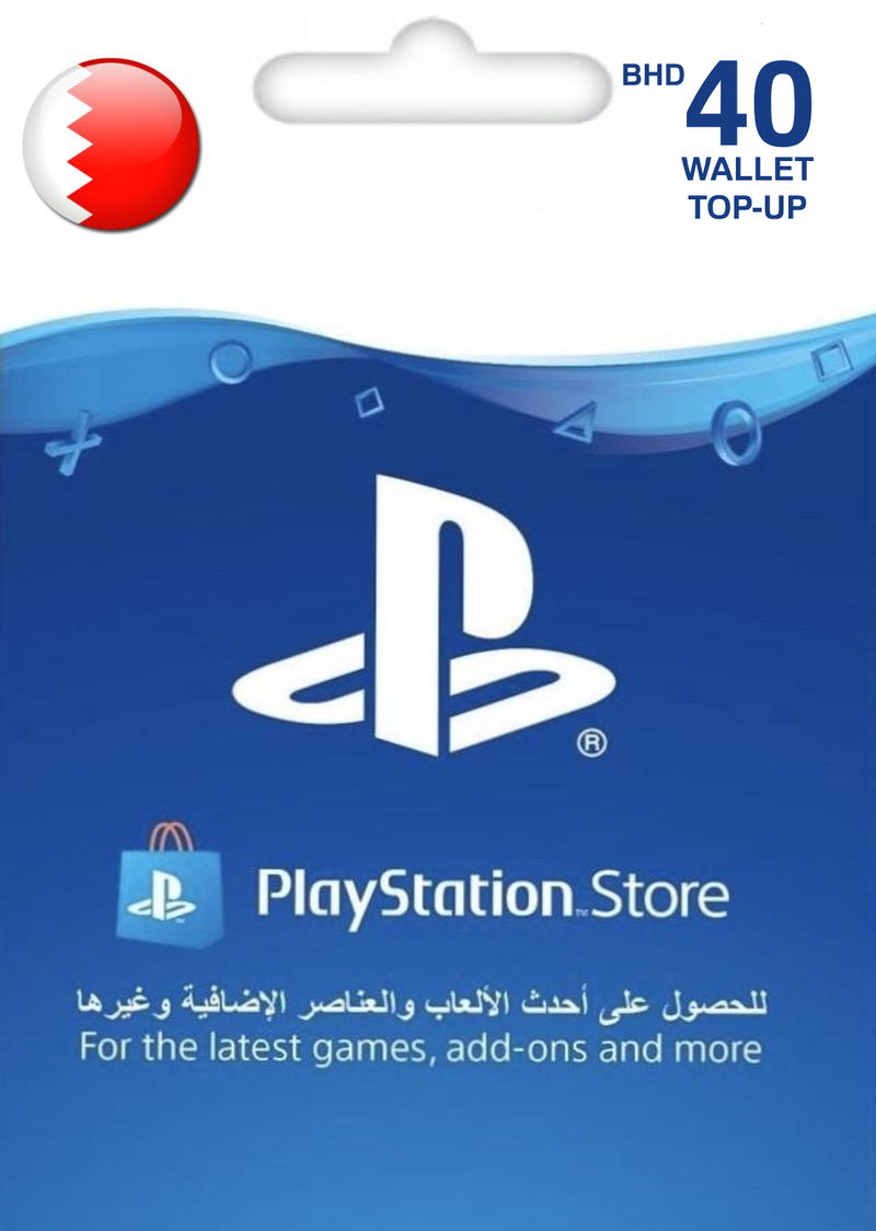 PSN Card 40 USD | Playstation Network Bahrain <span class="ext ext_digital">digital</span> image 1