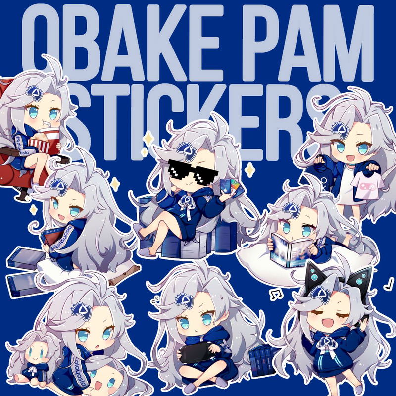 Obake PAM "Collection 0" Sticker Set image 1