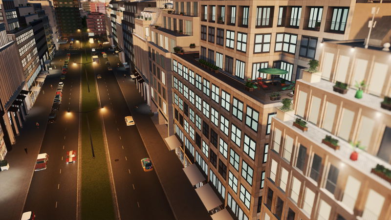 Cities: Skylines - Content Creator Pack: Modern City Center (DLC) <span class="ext" style="background-color: #B0000F; color: #FFFFFF;">DLC</span> <span class="ext" style="background-color: #2a475e; color: #FFFFFF;">STEAM</span> <span class="ext ext_digital">digital</span> image 7