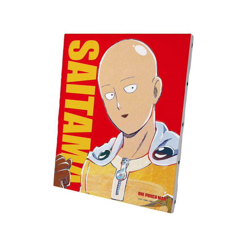 One-Punch Man - Saitama Ani-Art Canvas Board image 1